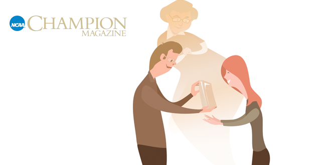 NCAA Champion Magazine: After her death, sports information director’s mother touched life of one more student
